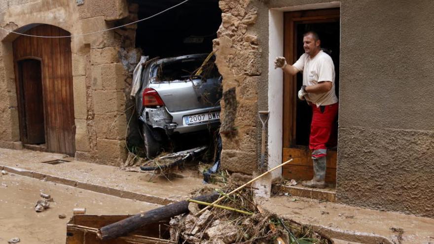 El desbordament del riu Gorgs deixa un panorama devastador a l&#039;Albi