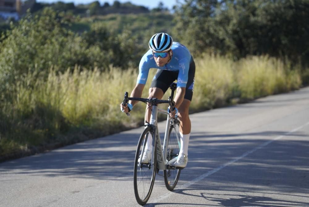 Freddy Ovett, en acció a Platja d''Aro.