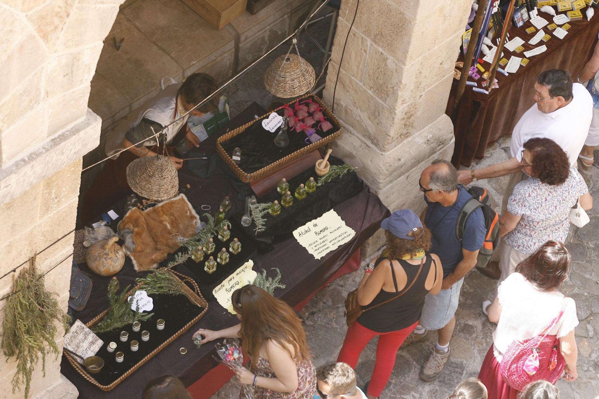 Edición de 2012 de la Feria Medieval de Ibiza.