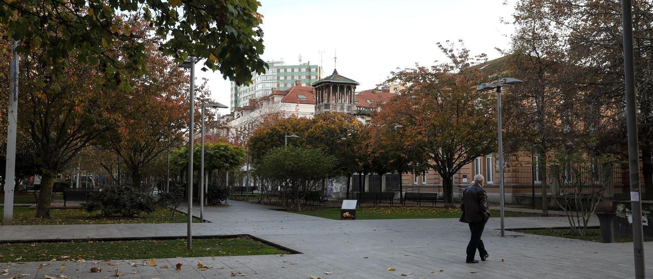 La plaza de Europa, donde tuvo lugar el apuñalamiento.