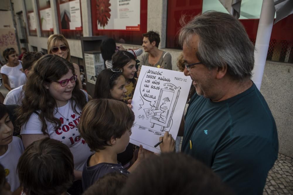 El Arias Gonzalo, un camino escolar seguro