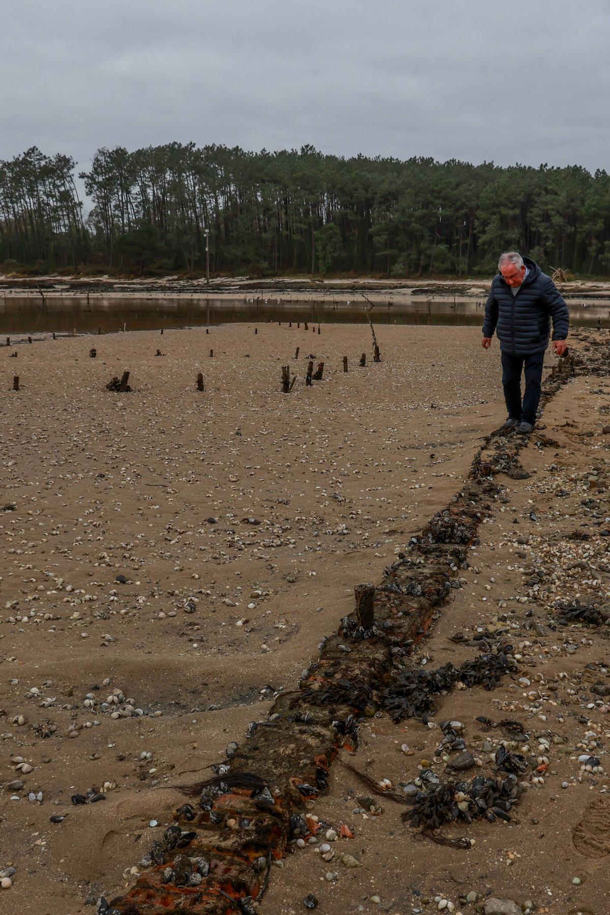 Los parques de cultivo de Carril también sufrieron mortandad.