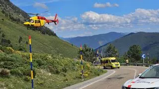 Una mujer muere en un accidente de moto en la C-28 en Alt Àneu