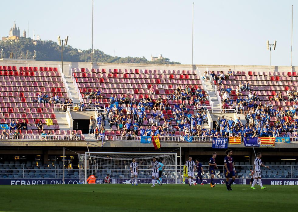 Partido Barcelona B Real Oviedo