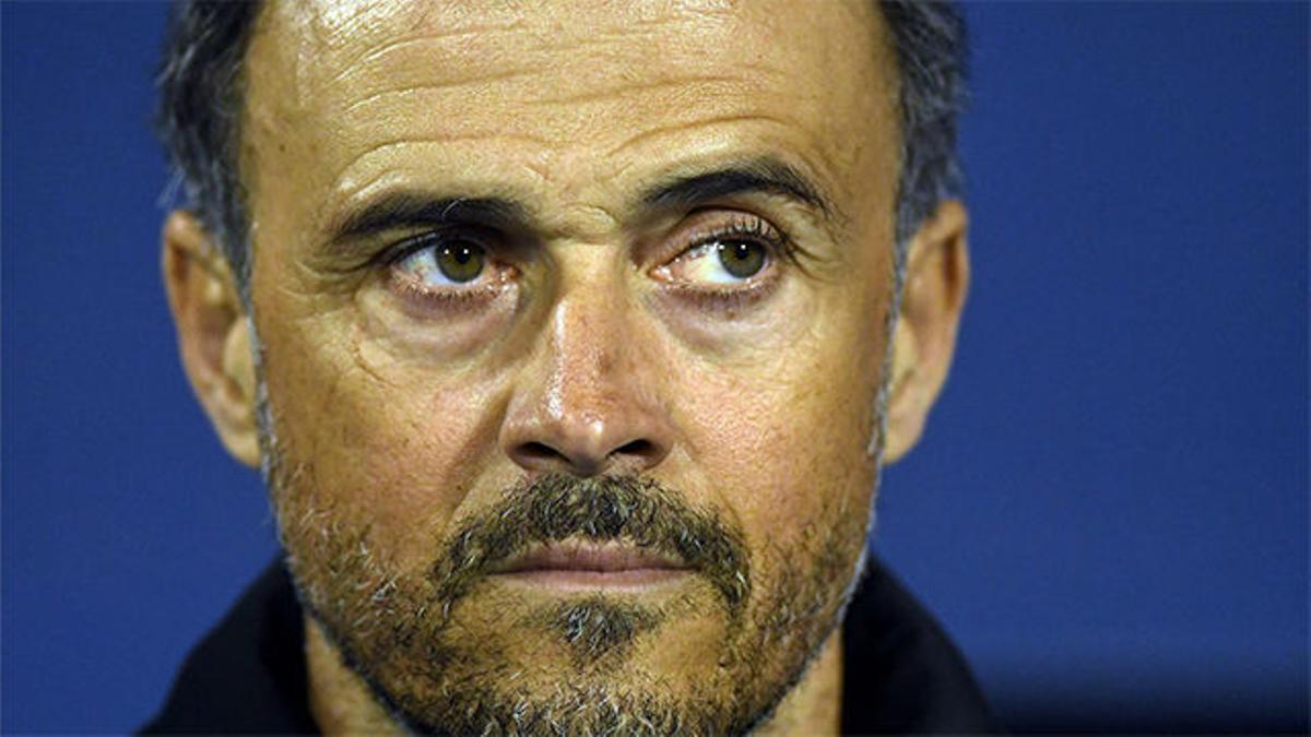 Luis Enrique: "Es una derrota inmerecida"