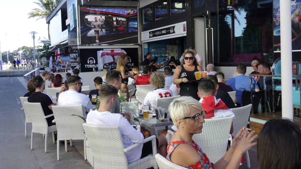 Magaluf se blinda contra los 'hooligans' ante el Inglaterra-Túnez