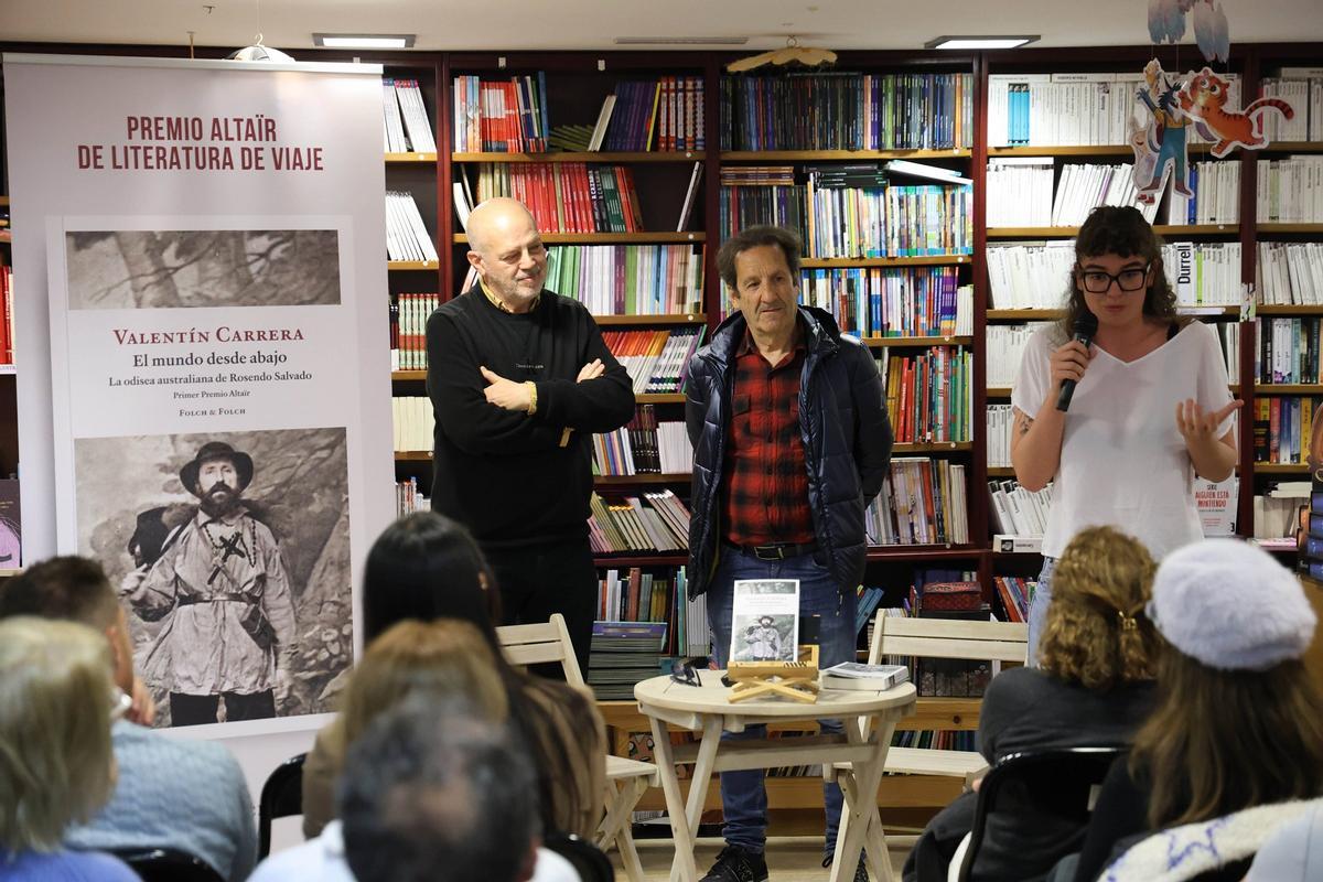Presentación del libro de Valentín Carrera en Librouro