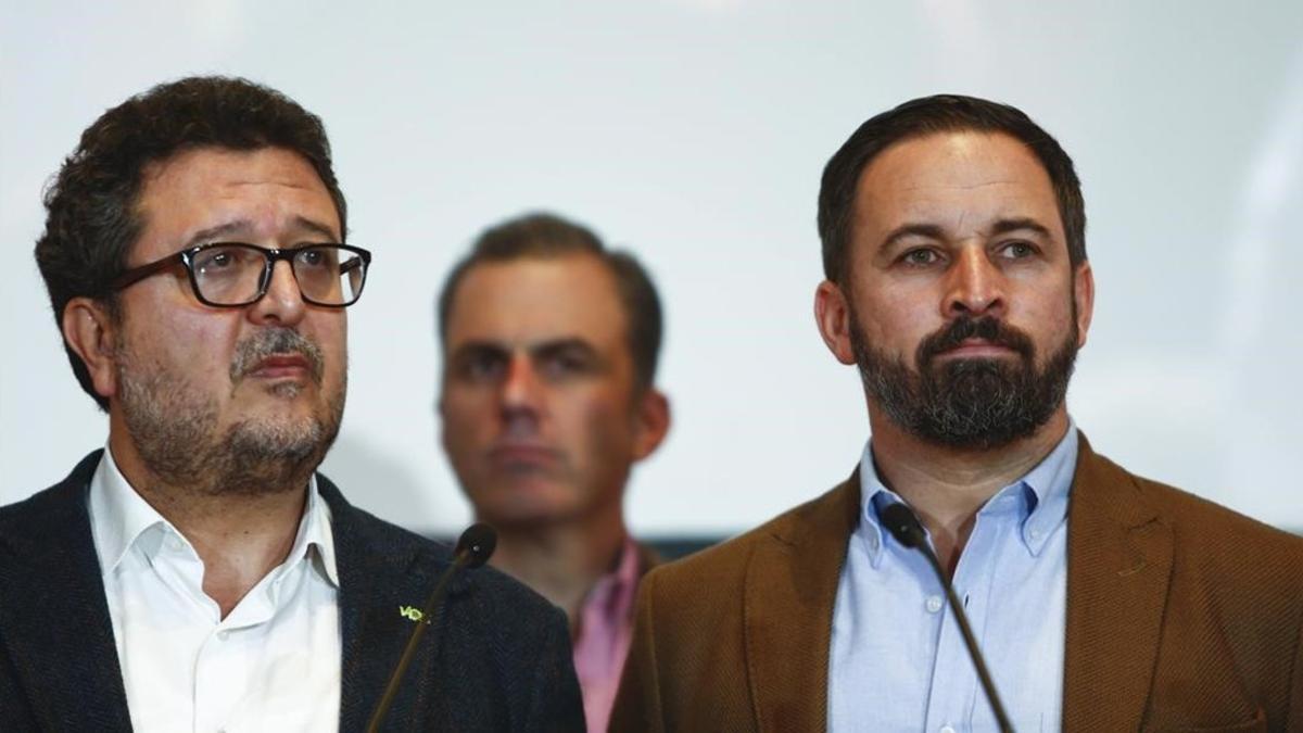 Francisco Serrano y Santiago Abascal