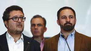 Francisco Serrano y Santiago Abascal.