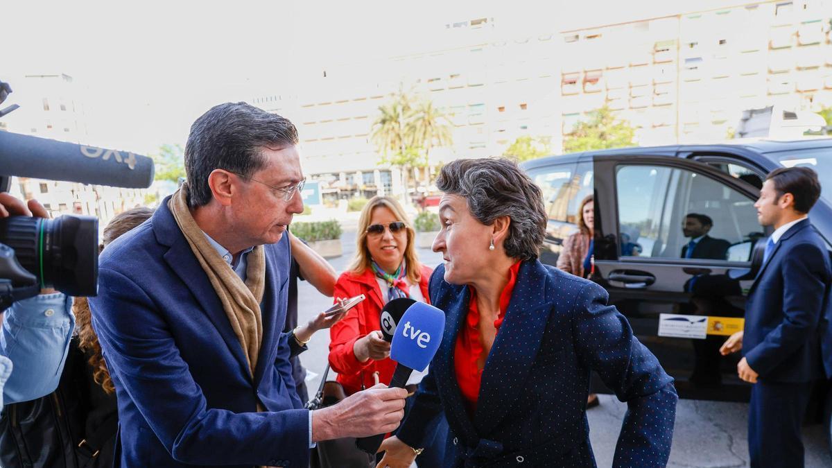 La presidenta de la Autoridad Portuaria de València, Mar Chao, en una imagen de archivo.