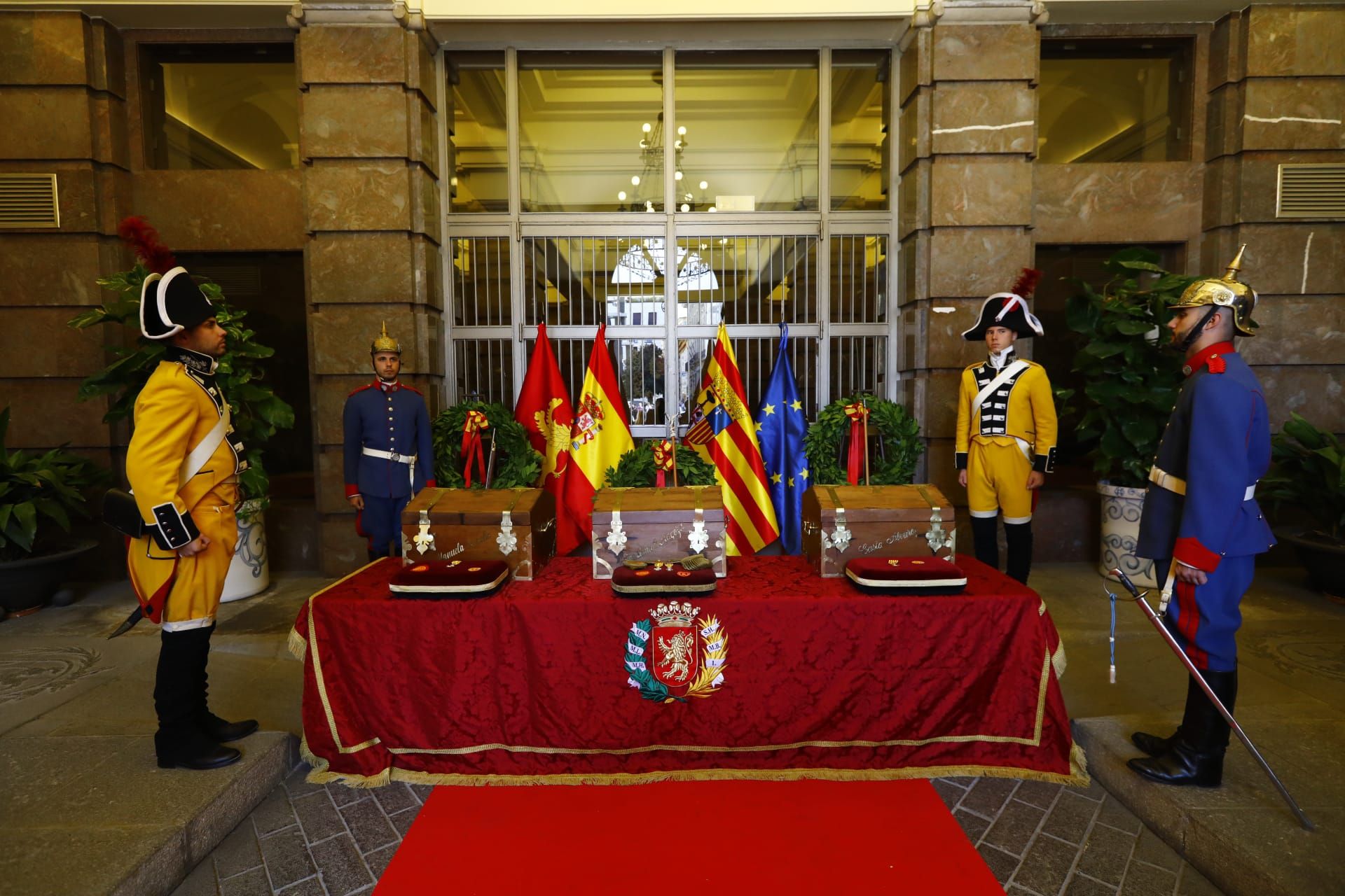 Homenaje a las heroínas de los Sitios de Zaragoza