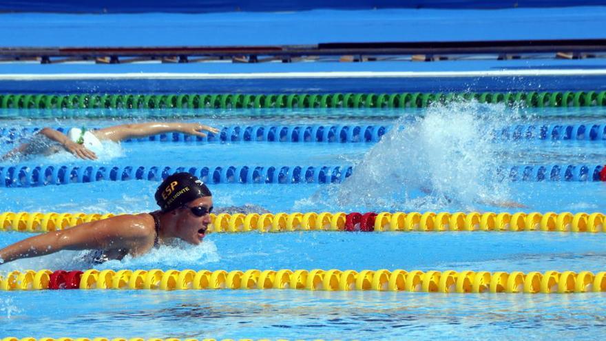 La nedadora Mireia Belmonte en una imatge d&#039;arxiu