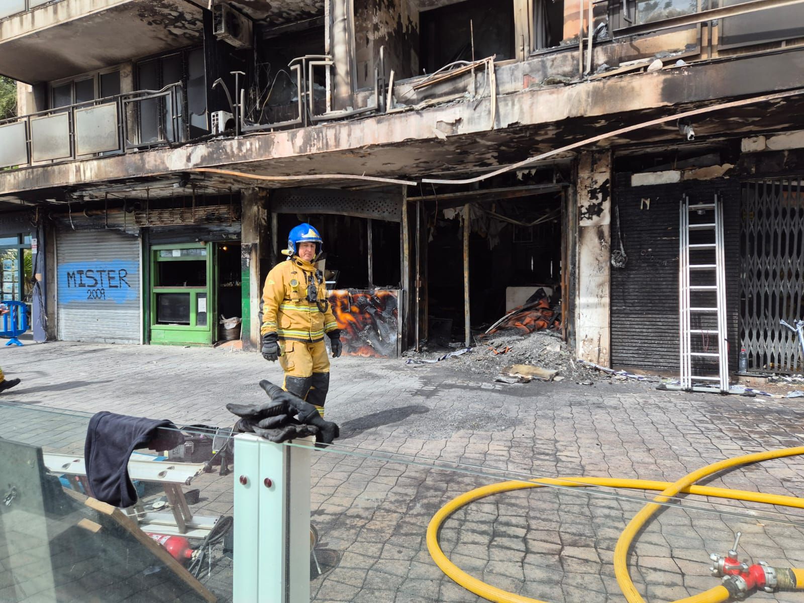 Incendio en un local del Paseo Marítimo de Palma