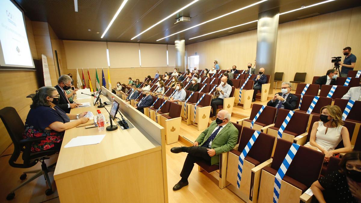 Acto de entrega de las distinciones del Colegio de Médicos de Córdoba.