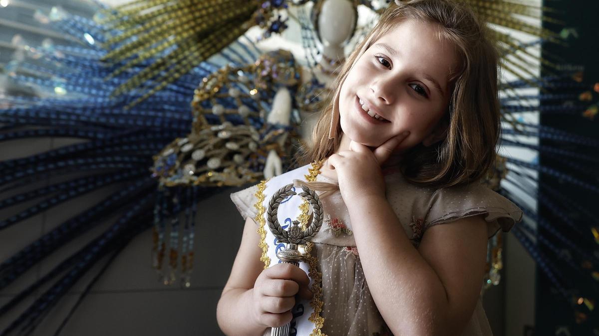 Camila Dorta Díaz, reina infantil del Carnaval de Santa Cruz de Tenerife 2025