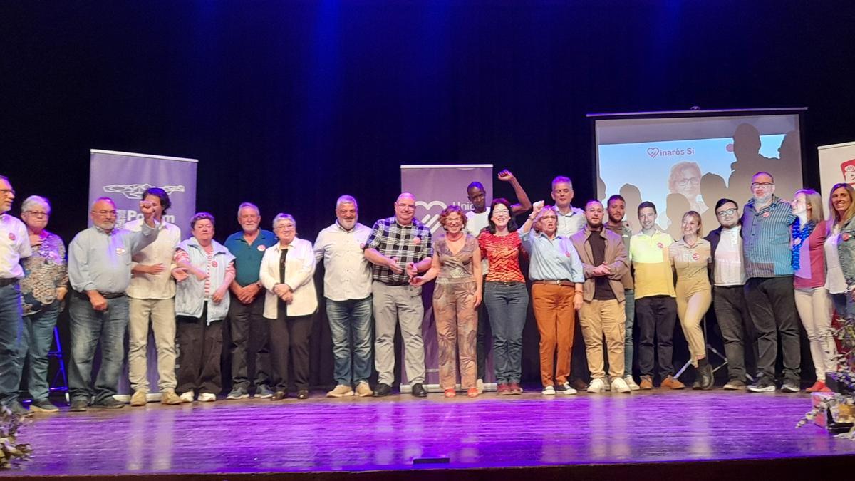 Presentación de la candidatura de Unides Podem Esquerra Unida Vinaròs