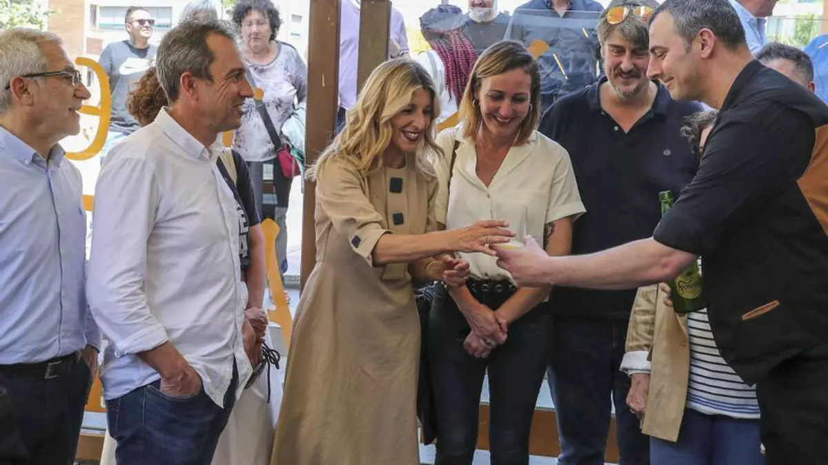 Yolanda Díaz presume de "su" reforma laboral: "Pido el voto con hechos, nunca hablo de encuestas"