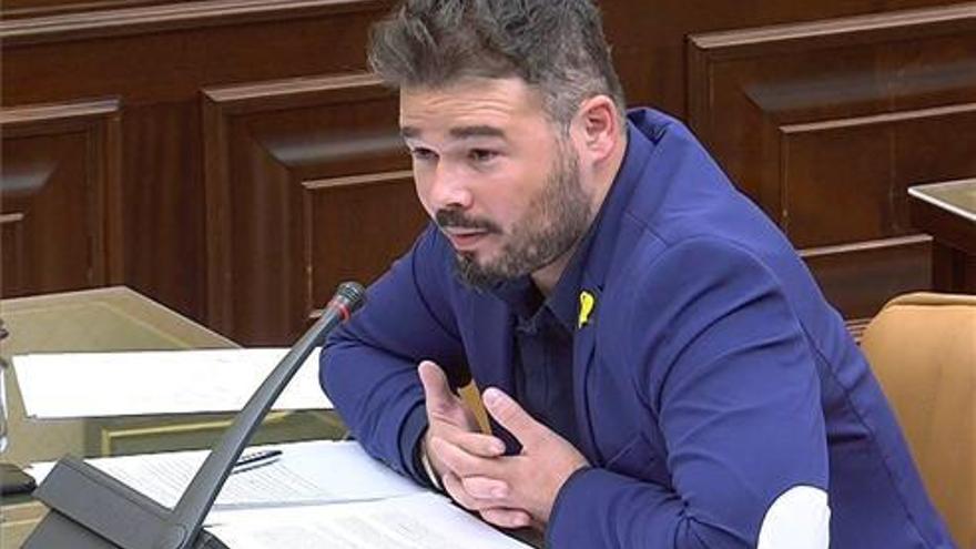 Bronca de una diputada del PP a Rufián: &quot;No me guiñes el ojo, imbécil&quot;