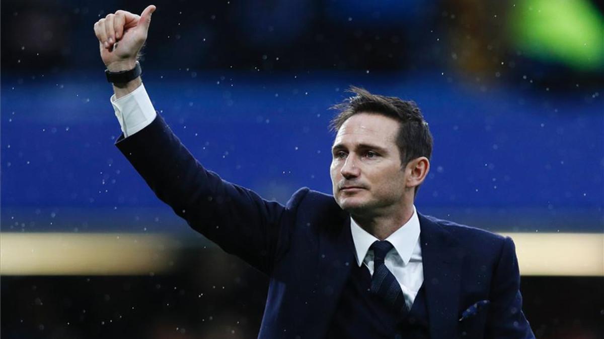 Lampard recibió el cariño de sus antiguos aficionados