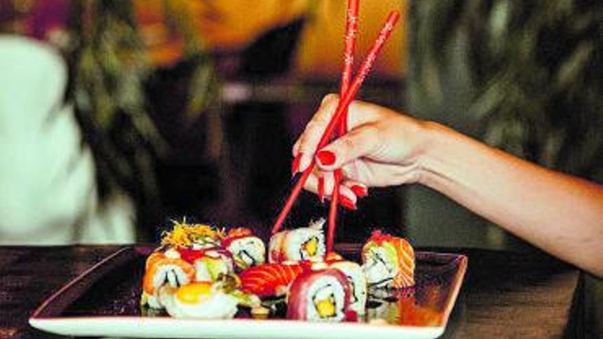 Variedad de rolls listos para comer. | FOTOS: MINAMI JAPANESE RESTAURANT