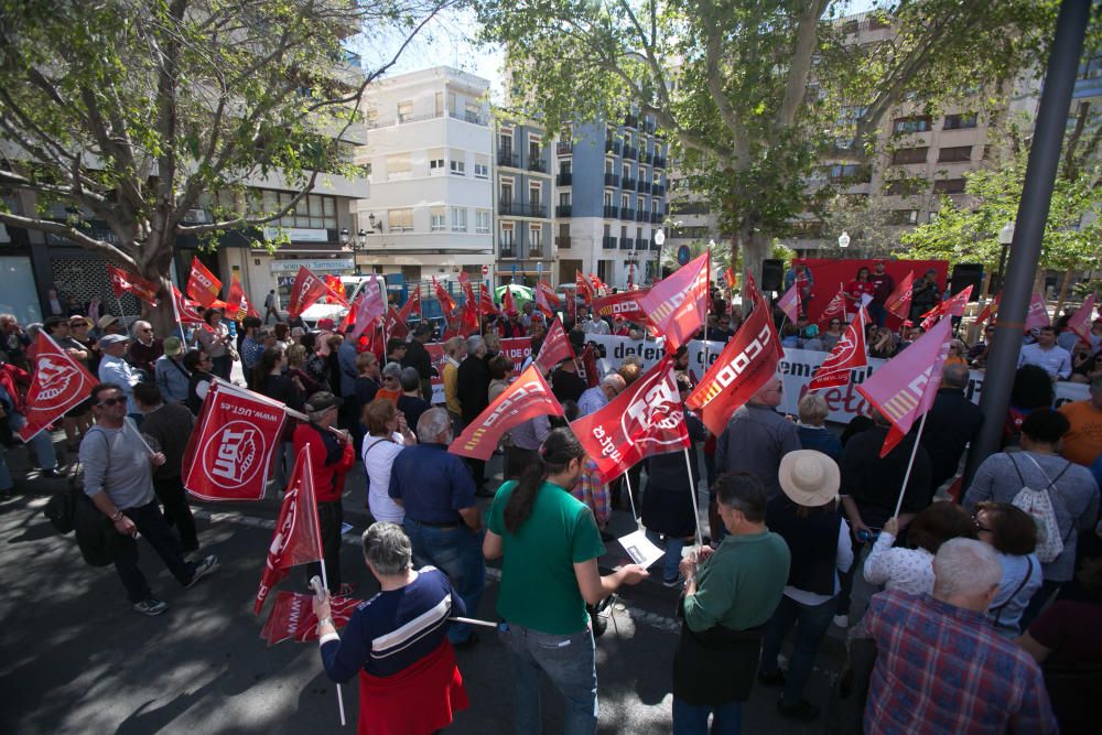 Los sindicatos convocan una manifestación para pedir empleos decentes y un equilibrio presupuestario para las jubilaciones