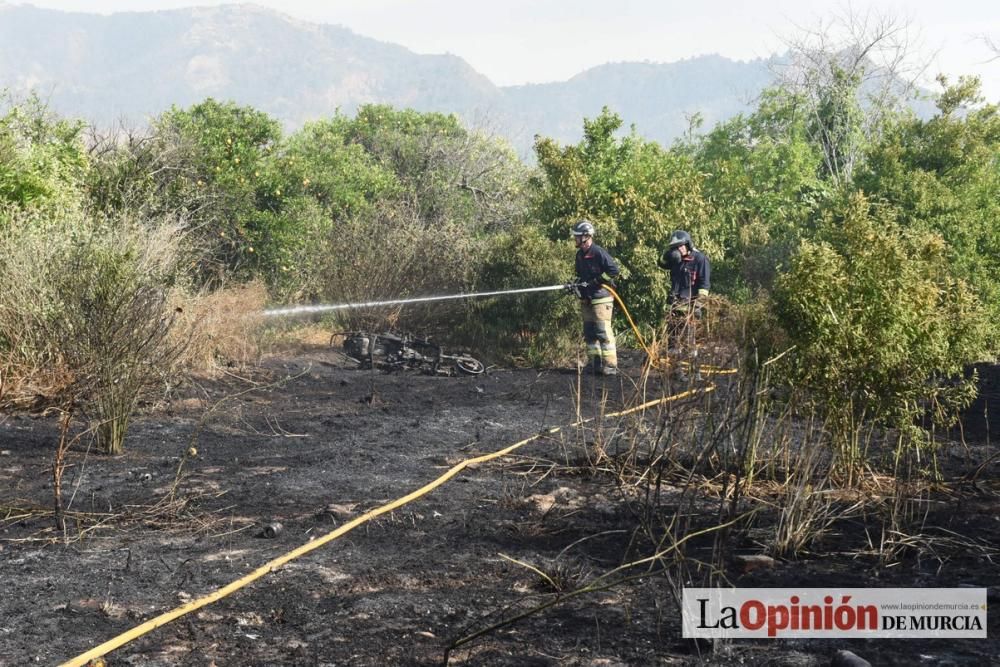 Incendio en Beniaján