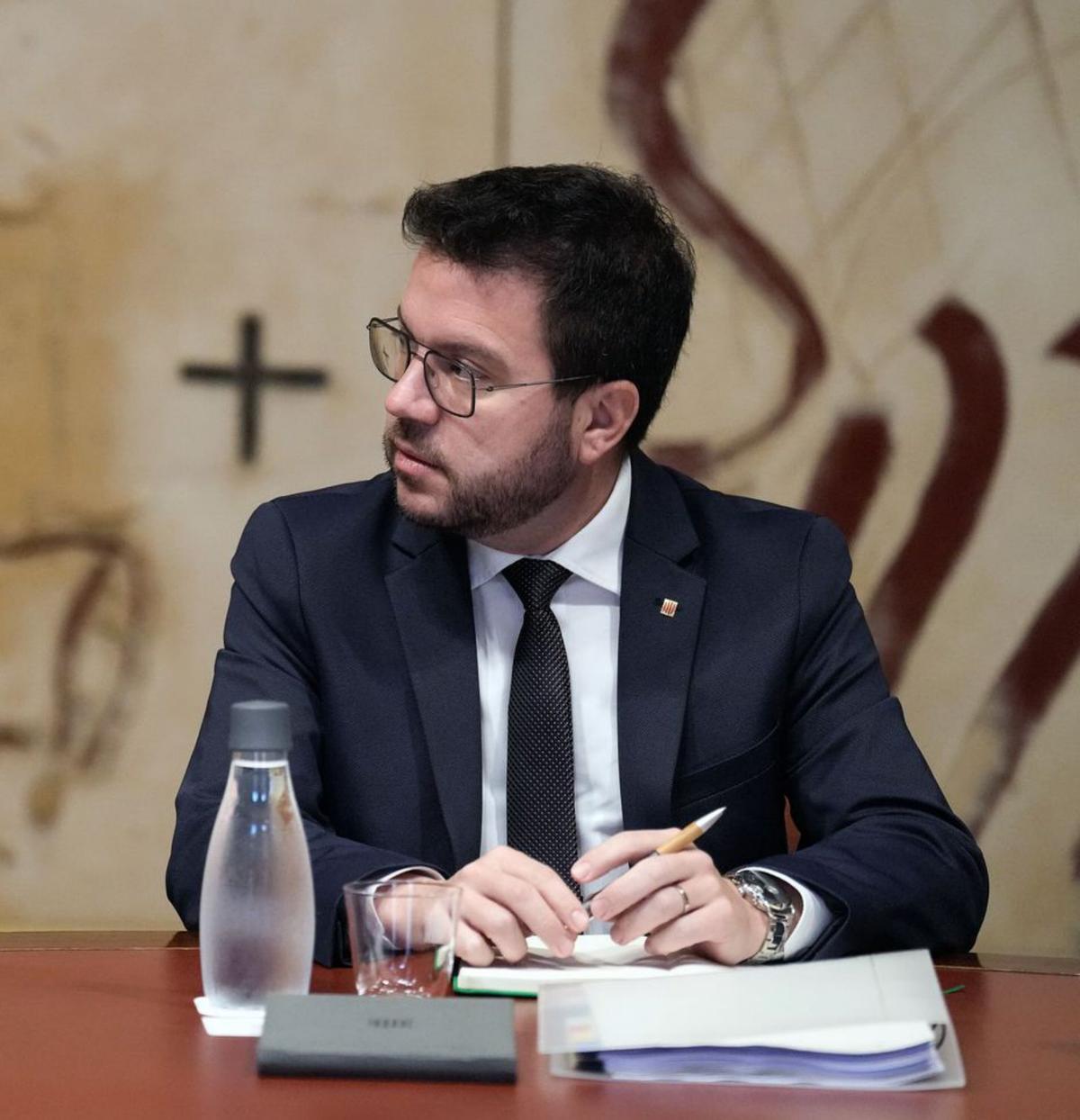 Aragonès proposarà avui vies jurídiques per pactar un referèndum