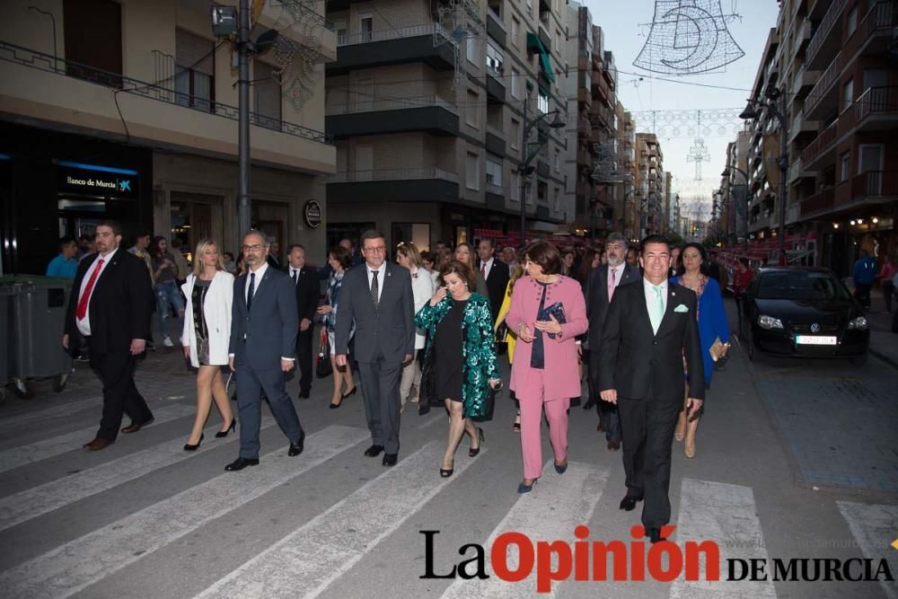 Pregón de fiestas en Caravaca