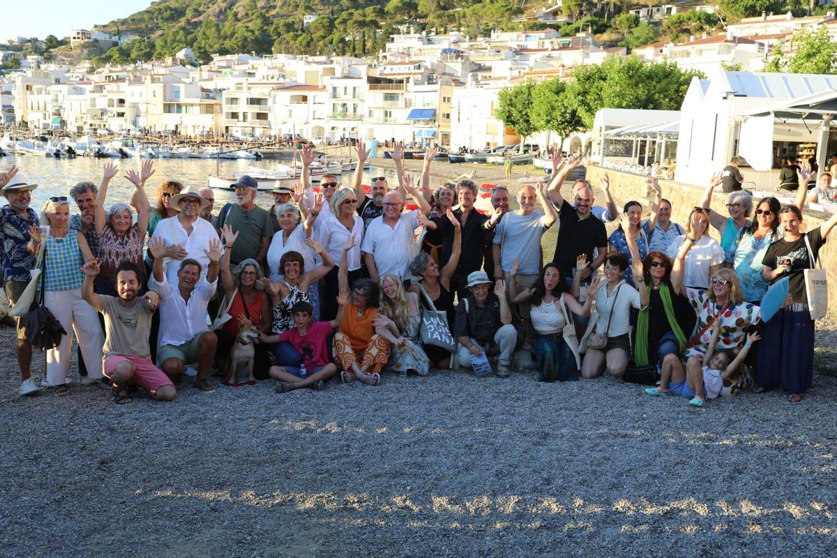 Foto de grup dels artistes participanys