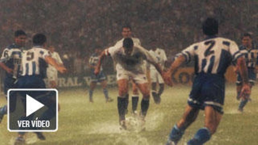 Granizada en el Deportivo-Valencia (1995)