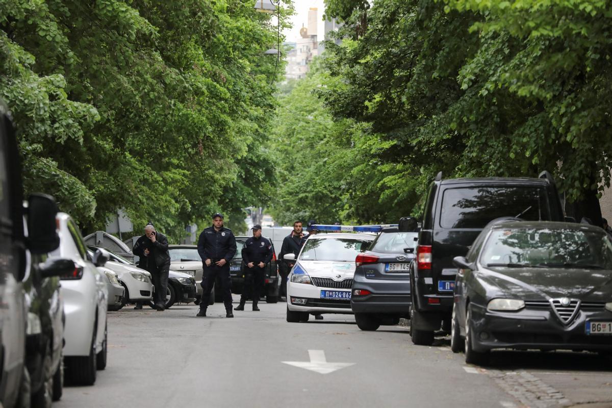 Masacre en una escuela de Belgrado