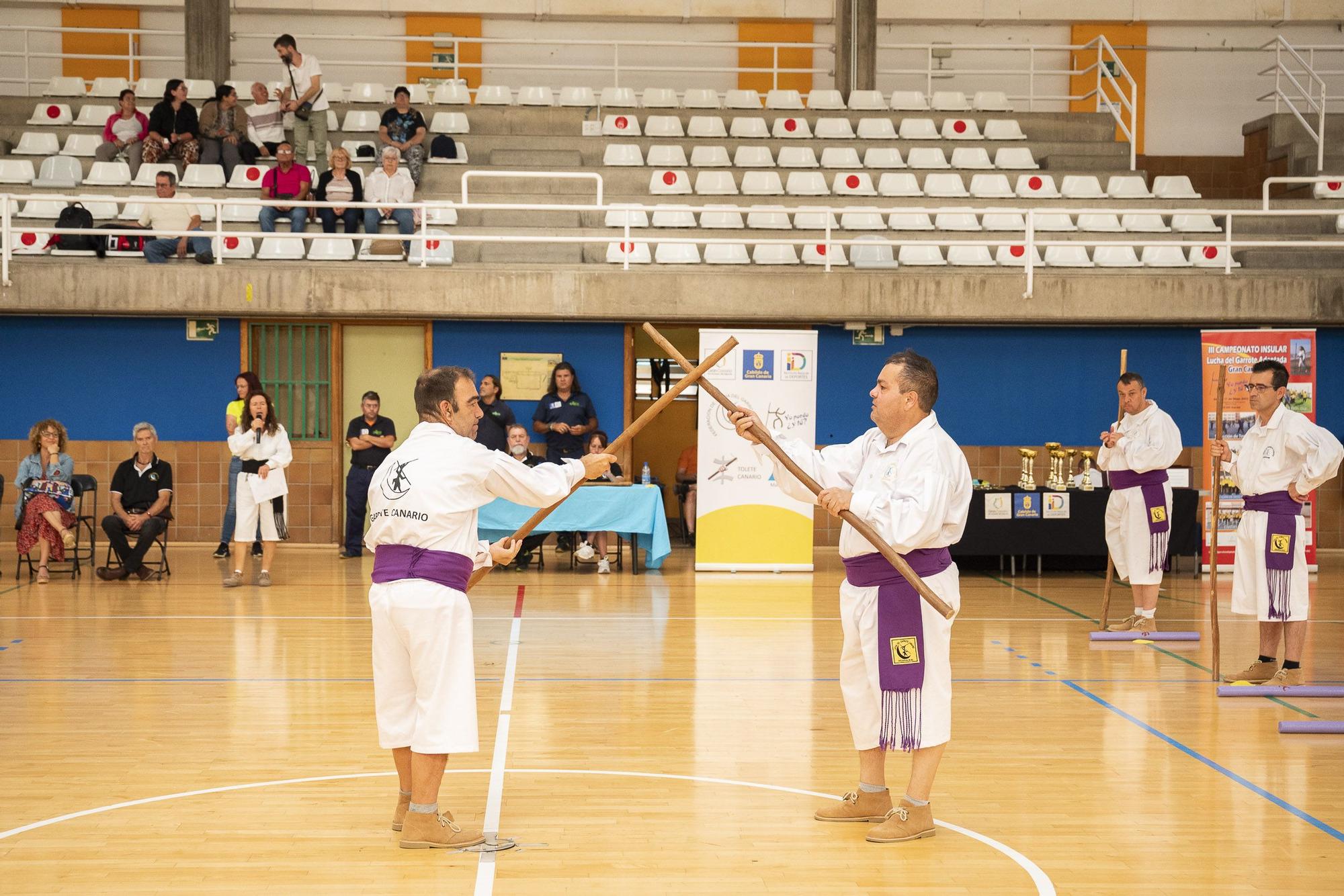 III Campeonato de Lucha del Garrote Adaptada de Gran Canaria