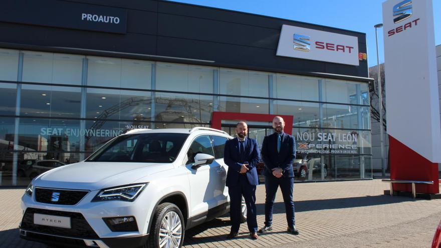 L&#039;equip de Proauto presenta el Seat Ateca, Cotxe de l&#039;Any dels Lectors 2017