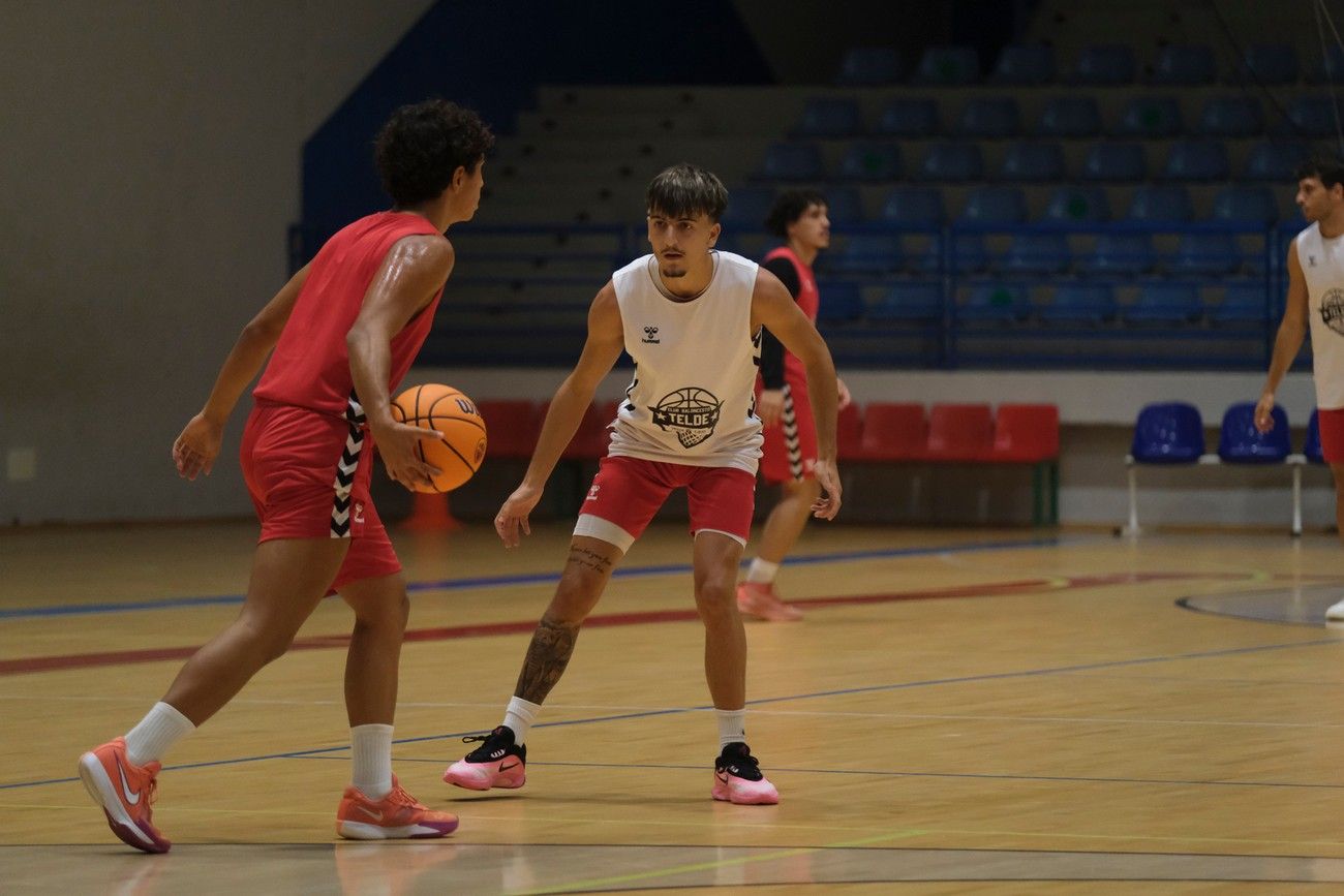 Entrenamiento del CB Telde