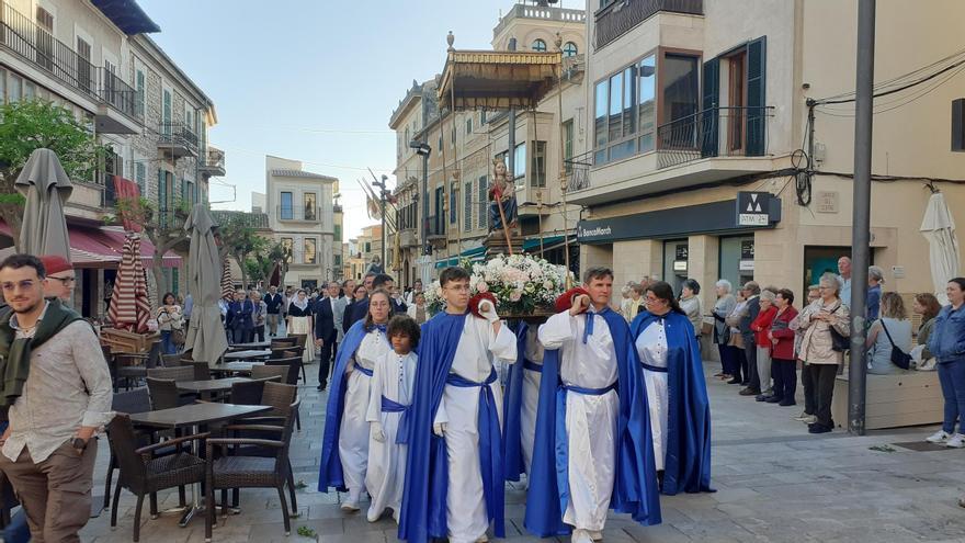 Santanyí celebra el regreso de la Mare de Déu de Consolació tras su restauración