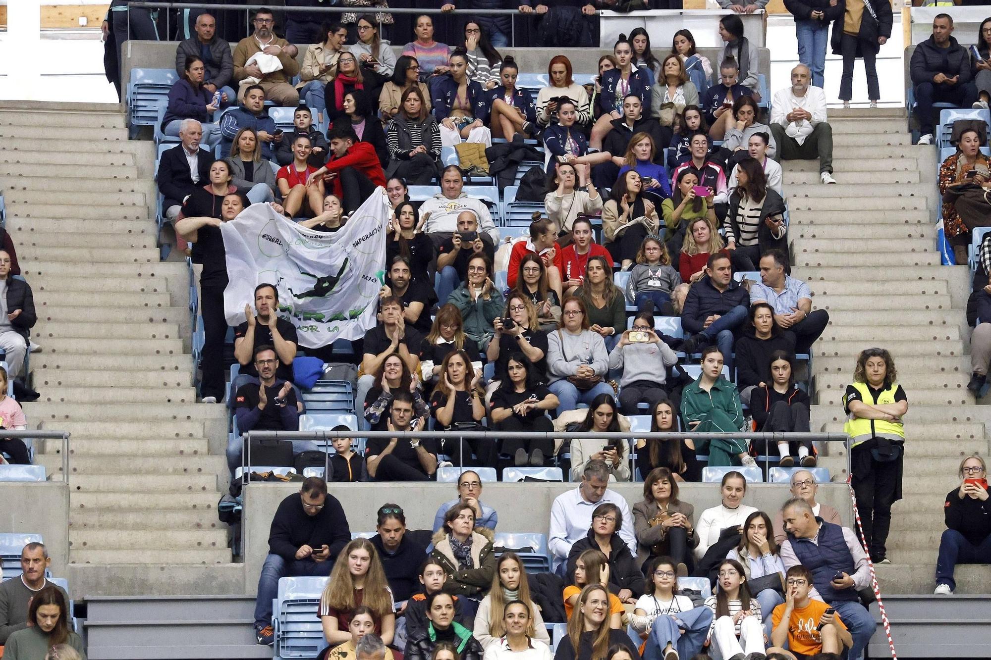 El Xacobeo de Gimnasia Rítmica se despide hasta 2024 tras emocionar a Compostela