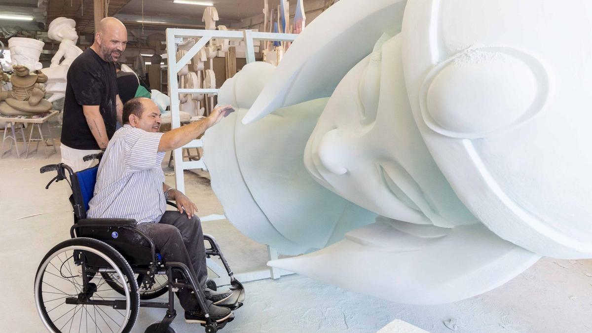 El arte de las Hogueras se abre a todos: talleres inclusivos impulsan la participación social