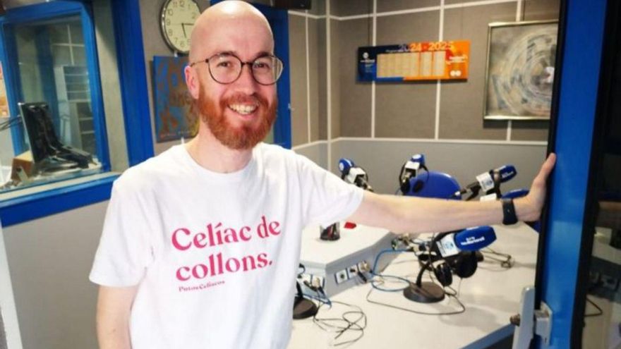 El martorellenc Toni Corral, responsable de la delegació del Baix Nord de l’Associació de Celíacs de Catalunya