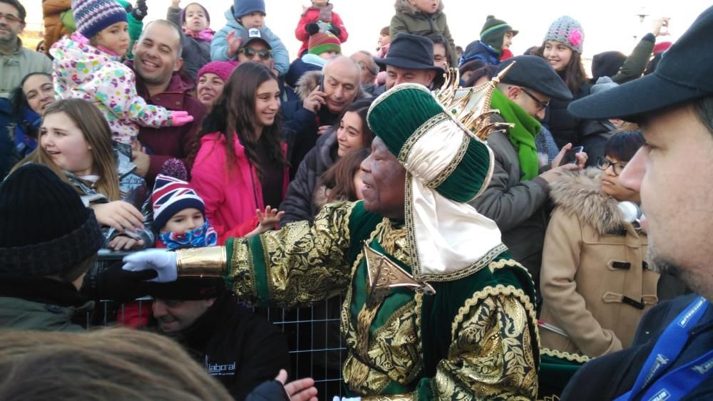 Los Reyes Magos ya están en Gijón