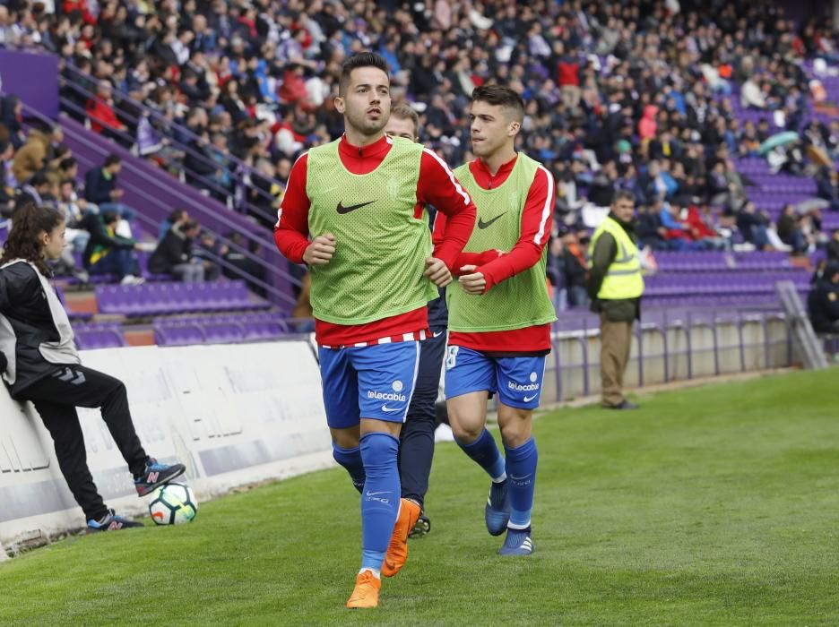 Valladolid - Sporting, en imágenes