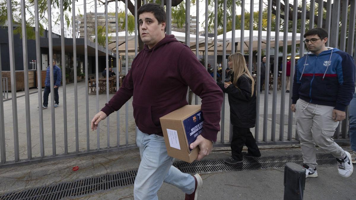 L'aspirant a la presidència del FC Barcelona Daniel Juan.