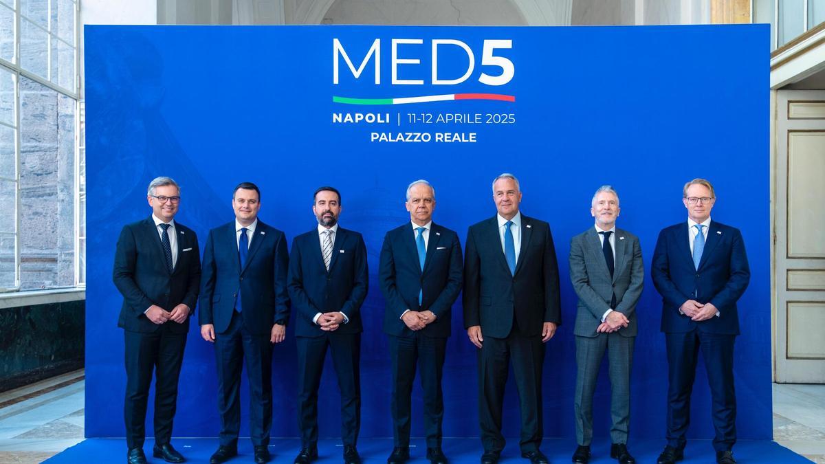 El MED5 pide "financiación inmediata" para afrontar la migración en "frontera sur" de UE