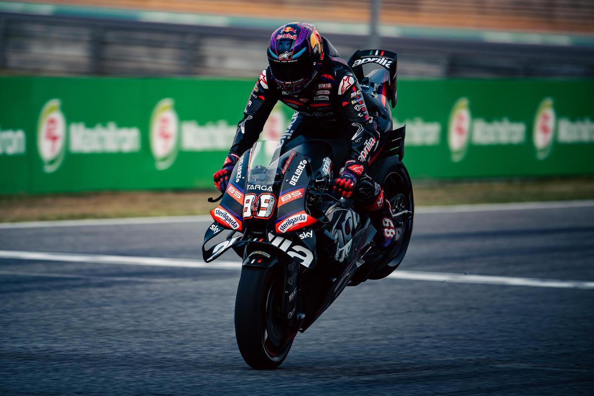 Jorge Martín (Aprilia) ha tenido un gran regreso, hoy, en Buriram.