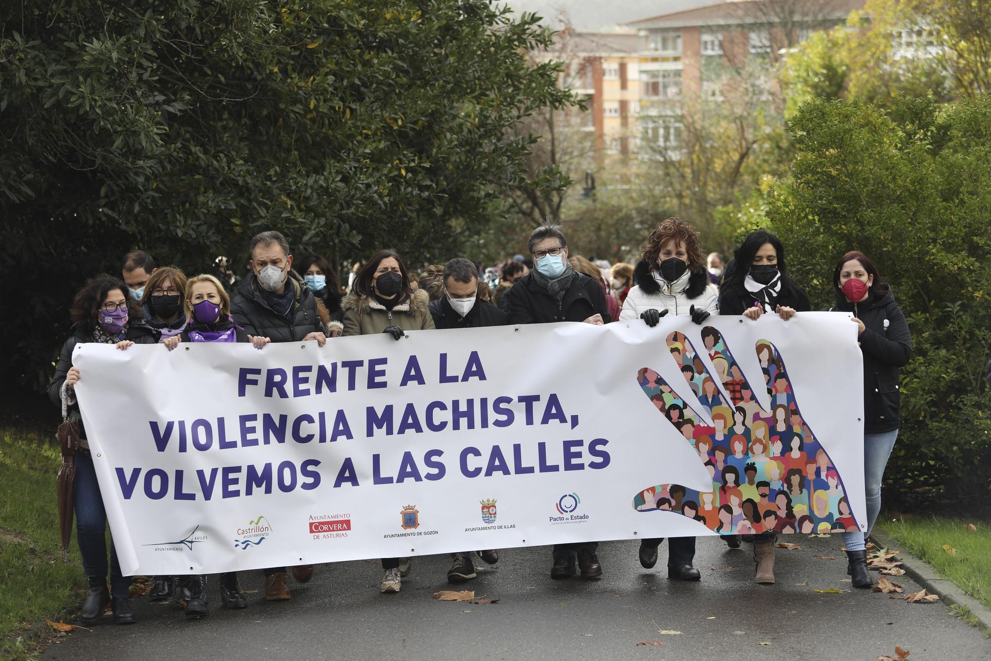 Marcha comarcal contra la violencia machista