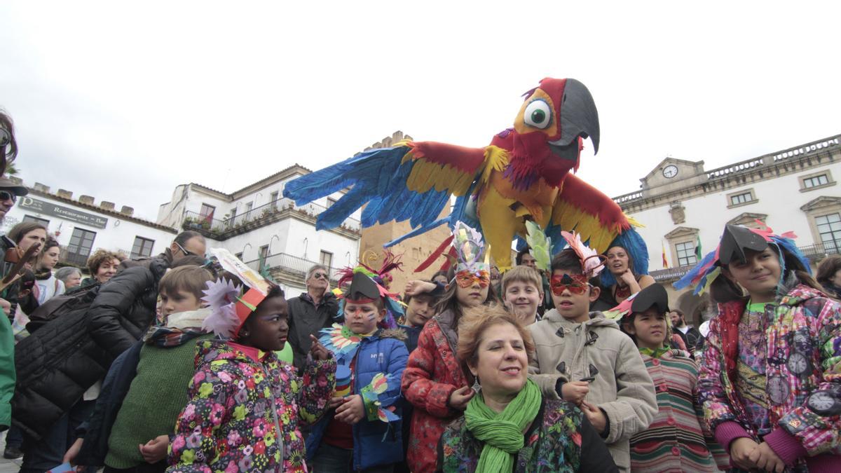 Bodas de plata del certamen en Cáceres en el año 2016. Desfile de clausura.