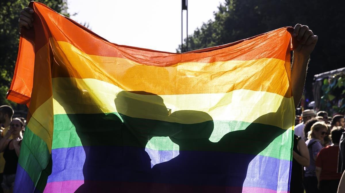 Manifestación en Barcelona del Orgullo LGTBI, el pasado junio.