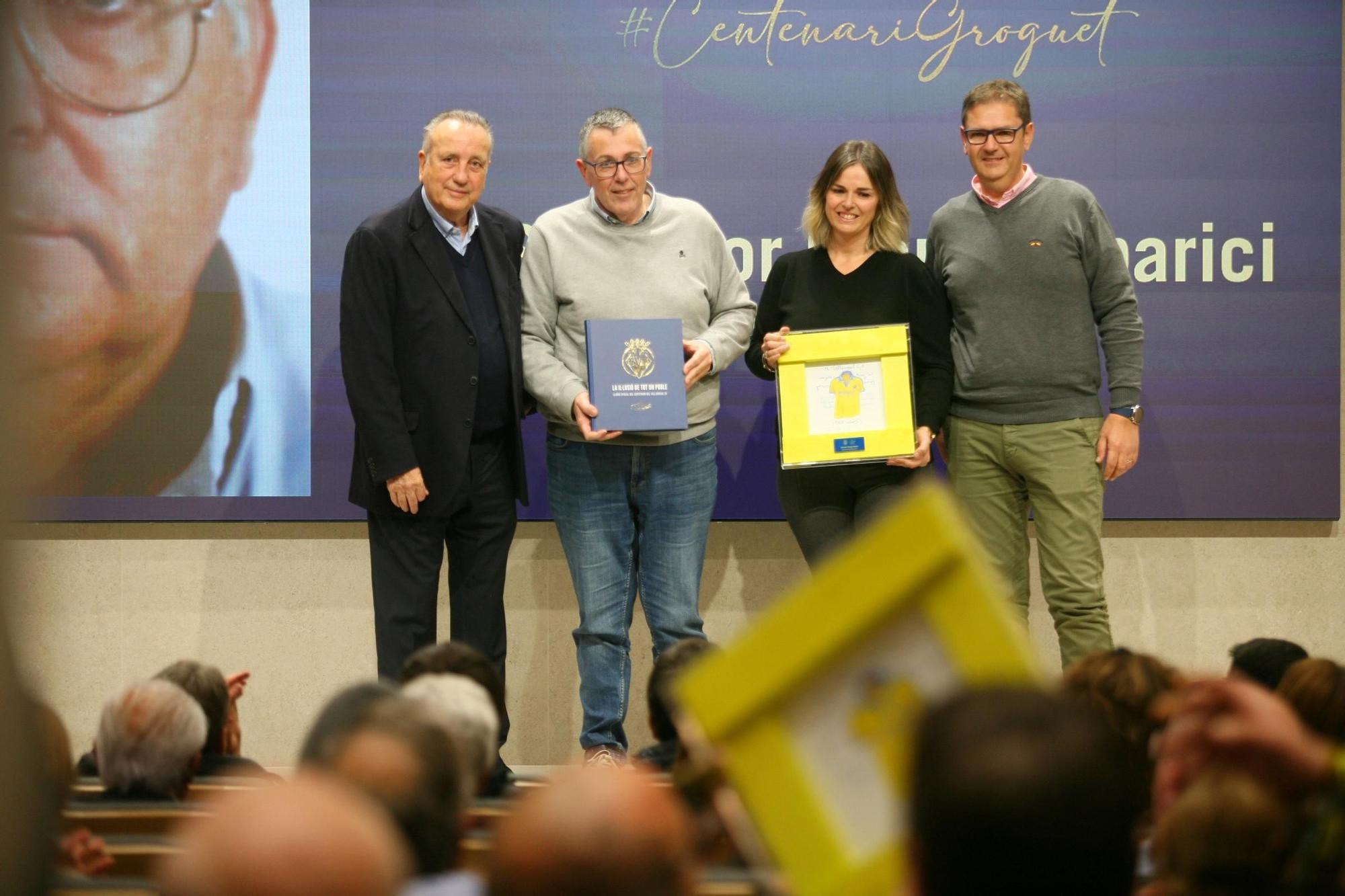 El homenaje a sus presidentes culmina los actos por el centenario del Villarreal