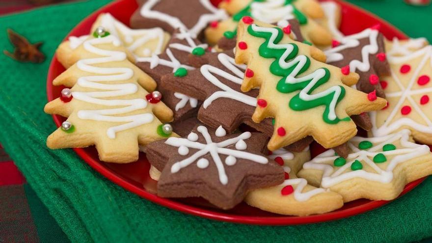 Así son las galletas de Navidad más ricas sin leche, sin huevo y sin gluten