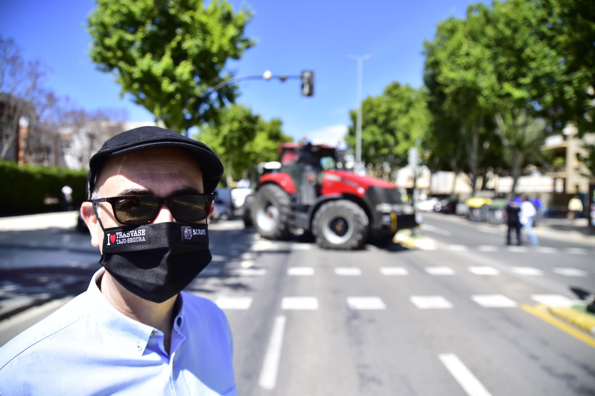 Protesta en defensa del Trasvase en Cartagena