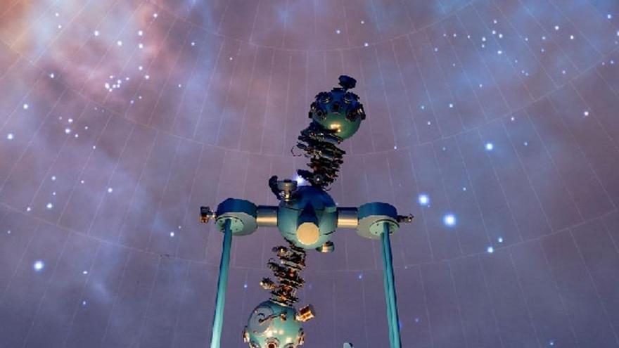 Planetario en la Casa de las Ciencias de A Coruña.